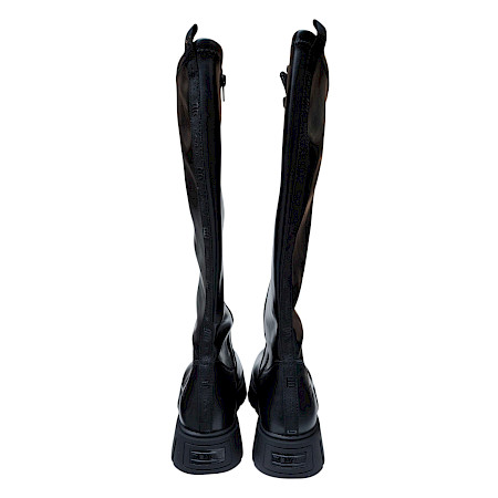 TT Bagatt AO136 Stiefel kaufen, Stretch Lederimitat Knee Boot schwarz, Memory Cushion Boots Damen, hochwertige Stiefel online Kassedy TT Bagatt AO136 Stiefel kaufen, Stretch Lederimitat Knee Boot schwarz, Memory Cushion Boots Damen, hochwertige Stiefel online Kassedy