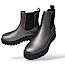 Chelsea Boots Damen Leder dunkelgrau, TT Bagatt AO132 Chelsea Boot, schwarze Chelsea Boots mit Stretch, Damen Stiefeletten Lederimitat, elegante Herbstschuhe Damen, Kassedy Online Shop Schuhe Damen, bequeme Chelsea Boots Damen kaufen