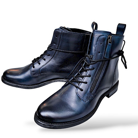 TT Bagatt AFS3 dunkelblau, Damen Boot Echtleder, halbhoher Damenboot Leder, Damen Stiefelette dunkelblau, bequeme Damenboots ohne Wechselfußbett, Schuhe mit Microfaserfutter Damen, hochwertiger... TT Bagatt AFS3 dunkelblau, Damen Boot Echtleder, halbhoher Damenboot Leder, Damen Stiefelette dunkelblau, bequeme Damenboots ohne Wechselfußbett, Schuhe mit Microfaserfutter Damen, hochwertiger...