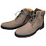 Australian 15.1678.02 L00 Boots Taupe, Nubuk Herren Boots Leder, Boots mit Schurwolle Innen, Übergrößen Herren Schuhe Kassedy