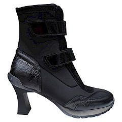Hispanitas Saigon Stiefelette kaufen, Damen Stiefelette breite Füße Schwarz, Hispanitas Boots Plateau, bequeme Stiefelette online Kassedy