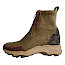 Hispanitas Nepal Damen Stiefelette, creme Velours Boots, Leder Boots Damen breathable lining, bequeme Damen-Stiefeletten Kassedy