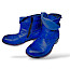 Kristofer 2106 royalblau, Damenboot royalblau Leder, bequeme Stiefelette mit Reißverschluss, stylische Lederboots Damen, Damenboot mit Wechselfußbett, weiches Leder Boot Damen, Damen Schuhe mit Lasche, Kassedy Online Shop Schuhe, besondere Schuhe online kaufen