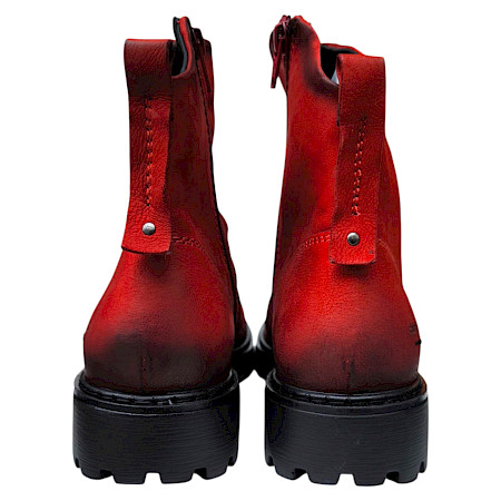 Josef Seibel Melinda 33 Boots rot, Damen Boots breitere Passform, rote Leder Stiefelette Josef Seibel, bequeme Boots mit austauschbarer Sohle Josef Seibel Melinda 33 Boots rot, Damen Boots breitere Passform, rote Leder Stiefelette Josef Seibel, bequeme Boots mit austauschbarer Sohle