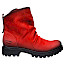 Josef Seibel Melinda 33 Boots rot, Damen Boots breitere Passform, rote Leder Stiefelette Josef Seibel, bequeme Boots mit austauschbarer Sohle