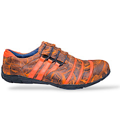 Kristofer 215 Slipper orange schwarz, stylische Damen Slipper Leder, Volllederschuhe Damen, bequeme Slipper Damen Leder, auffällige Slipper online kaufen, modische Lederschuhe Damen Slipper, Kassedy Oldenburg Schuhe, Kassedy Online-Shop Damen Slipper