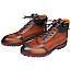 Melvin & Hamilton Trevor 28 cognac, pflanzlich gegerbtes Leder Boot Herren, leichte PU-Sohle Boot, stylische Lederstiefelette Italien, Kassedy Onlineshop Herrenboots