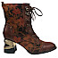 Laura Vita Norlyo 02 Boot Marron, Damen Boot Imitatleder Marron, Laura Vita Stiefelette mit Reißverschluss, Komfort-Boots online kaufen Kassedy