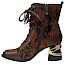 Laura Vita Norlyo 02 Boot Marron, Damen Boot Imitatleder Marron, Laura Vita Stiefelette mit Reißverschluss, Komfort-Boots online kaufen Kassedy