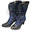 Entdecke den Laura Vita Alcbaneo 351 in der faszinierenden Farbe Indigo – ein barocker Stiefel, der Eleganz, Komfort und Extravaganz vereint