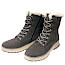 Remonte D2B73-45 Granit Smoke Boot, Damen Winterboots rutschfest, Boot mit Thermosohle und Schurwolle, Remonte Übergrößen kaufen online