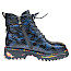 2 Go Fashion 8983506 Damen Boots blau, Lackleder Boots blau, leichte Damenboots microfaser, stylische Stiefeletten blau multi online