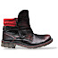 Herren Boot Leder bordeaux, bequemer Winterboot Herren, weites Fußbett Herren Boot, warmer Lederstiefel Herren, Kristofer Boots kaufen, hochwertige Herrenschuhe aus Polen, Kassedy Herrenschuhe