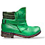Kristofer 321 Herren-Boot grün lemon, Herrenlederboot mit Wechselfußbett, warme Herrenboots mit Reißverschluss, grüne Lederboots Herren breit, stylische Winterschuhe Herren kaufen, Herrenschuhe made in Poland
