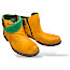 Kristofer 321 mango grün Herren Boots kaufen, Vollleder Herrenstiefel breit, Lederboots mit Wechselfußbett, bequeme Herrenboots, warme Herren Winterboots Leder