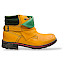 Kristofer 321 mango grün Herren Boots kaufen, Vollleder Herrenstiefel breit, Lederboots mit Wechselfußbett, bequeme Herrenboots, warme Herren Winterboots Leder