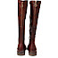 Erlebe den TT Bagatt AUD32 in edlem Cognac – ein stilvoller Lederstiefel mit Komfort und Anpassungs­möglichkeiten!