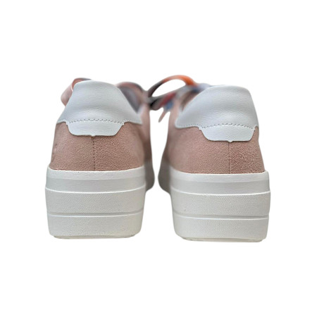 Remonte D1C01-85 Damen Sneaker hellrosa Leder mit Reißverschluss, Microfaser Innenfutter, austauschbare Einlegesohle und Ersatzschnürband Remonte D1C01-85 Damen Sneaker hellrosa Leder mit Reißverschluss, Microfaser Innenfutter, austauschbare Einlegesohle und Ersatzschnürband