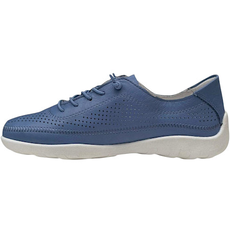 Remonte R3521-14 Damen Sneaker jeans blau aus Vollleder mit Microfaser Austauschsohle, flexible leichte Laufsohle Remonte R3521-14 Damen Sneaker jeans blau aus Vollleder mit Microfaser Austauschsohle, flexible leichte Laufsohle