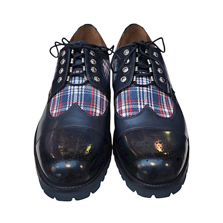 Melvin & Hamilton Pierce 39 132815 Herren Schnürschuh Navy aus pflanzlich gegerbtem Vollleder, produziert in Italien Melvin & Hamilton Pierce 39 132815 Herren Schnürschuh Navy aus pflanzlich gegerbtem Vollleder, produziert in Italien