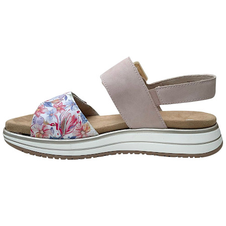 Remonte D1J53-31 Sandalette rosa pink 62f Damen Sandale floral herausnehmbare Sohle Mikrofaser leichte Sommerschuhe Klettverschluss bequem kassedy.de Remonte D1J53-31 Sandalette rosa pink 62f Damen Sandale floral herausnehmbare Sohle Mikrofaser leichte Sommerschuhe Klettverschluss bequem kassedy.de