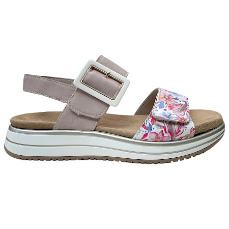 Remonte D1J53-31 Sandalette rosa pink 62f Damen Sandale floral herausnehmbare Sohle Mikrofaser leichte Sommerschuhe Klettverschluss bequem kassedy.de Remonte D1J53-31 Sandalette rosa pink 62f Damen Sandale floral herausnehmbare Sohle Mikrofaser leichte Sommerschuhe Klettverschluss bequem kassedy.de