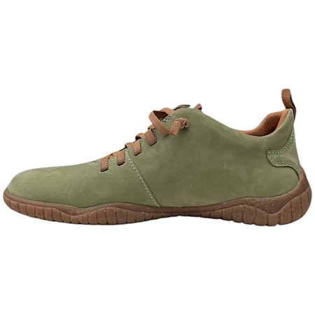 Grüner Barfußschuh aus Leder mit TPO-Sohle und herausnehmbarer Einlegesohle – flexibler Damen-Sneaker bei kassedy.de ??✨ Grüner Barfußschuh aus Leder mit TPO-Sohle und herausnehmbarer Einlegesohle – flexibler Damen-Sneaker bei kassedy.de ??✨