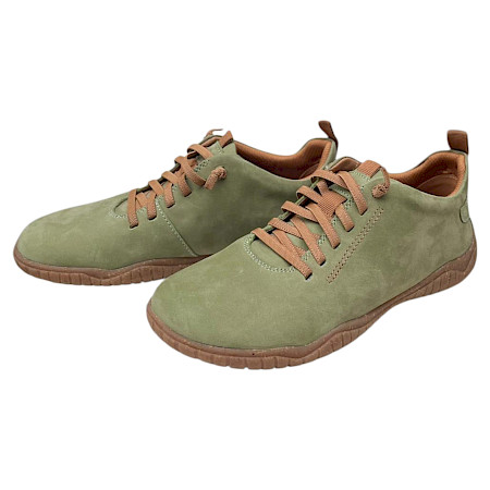 Grüner Barfußschuh aus Leder mit TPO-Sohle und herausnehmbarer Einlegesohle – flexibler Damen-Sneaker bei kassedy.de ??✨ Grüner Barfußschuh aus Leder mit TPO-Sohle und herausnehmbarer Einlegesohle – flexibler Damen-Sneaker bei kassedy.de ??✨