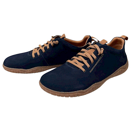 Blauer Barfußschuh aus Leder mit TPO-Sohle und herausnehmbarer Einlegesohle – flexibler Damen-Sneaker bei kassedy.de ??✨ Blauer Barfußschuh aus Leder mit TPO-Sohle und herausnehmbarer Einlegesohle – flexibler Damen-Sneaker bei kassedy.de ??✨