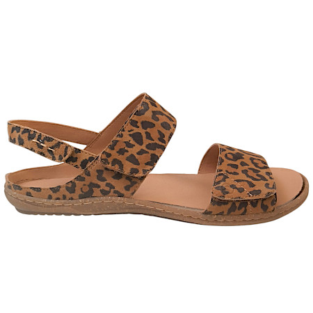 Josef Seibel Caitlyn 04 Sandalette Damen leopard, bequeme Barfußsandale Leder, Damensandale Leo Muster Sommer, Sandalen Damen mit Wechselfußbett leicht und komfortabel Josef Seibel Caitlyn 04 Sandalette Damen leopard, bequeme Barfußsandale Leder, Damensandale Leo Muster Sommer, Sandalen Damen mit Wechselfußbett leicht und komfortabel