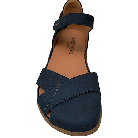 Josef Seibel Caitlyn 05 Ocean 62f – bequemer Damen-Sommerschuh aus hochwertigem Leder mit Klettverschluss und herausnehmbarer Einlegesohle | Geschlossen, leicht und barfußähnlicher Tragekomfort... Josef Seibel Caitlyn 05 Ocean 62f – bequemer Damen-Sommerschuh aus hochwertigem Leder mit Klettverschluss und herausnehmbarer Einlegesohle | Geschlossen, leicht und barfußähnlicher Tragekomfort...