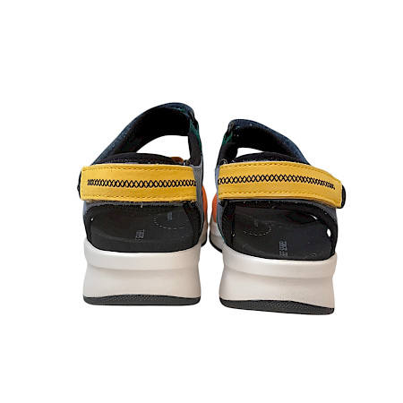 Josef Seibel Estelle 02 Sandalette Damen bunt schwarz, bequeme Damensandale mit Klettverschluss, leichte Sommerschuhe Damen Leder, Sandalen sportlich modern mehrfarbig komfortabel Josef Seibel Estelle 02 Sandalette Damen bunt schwarz, bequeme Damensandale mit Klettverschluss, leichte Sommerschuhe Damen Leder, Sandalen sportlich modern mehrfarbig komfortabel