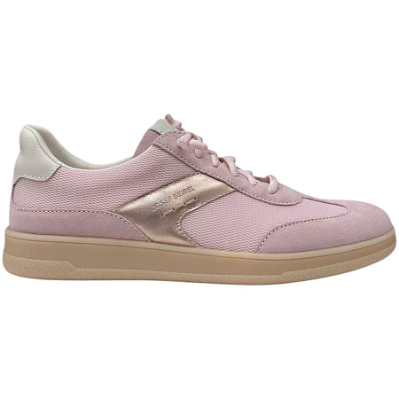 Rosa-weißer Sneaker aus Microfaser und Leder mit rutschfester Sohle und Schnürung – bequemer Damen-Sneaker bei kassedy.de ??✨ Rosa-weißer Sneaker aus Microfaser und Leder mit rutschfester Sohle und Schnürung – bequemer Damen-Sneaker bei kassedy.de ??✨