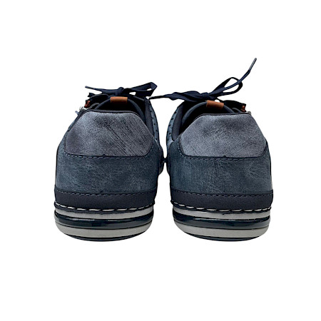 Dunkelblauer Herren Sneaker aus Leder mit Reißverschluss, atmungsaktiv, rutschfest und mit herausnehmbarer Sohle – bequem & leicht, erhältlich bei kassedy.de ??✨ Dunkelblauer Herren Sneaker aus Leder mit Reißverschluss, atmungsaktiv, rutschfest und mit herausnehmbarer Sohle – bequem & leicht, erhältlich bei kassedy.de ??✨