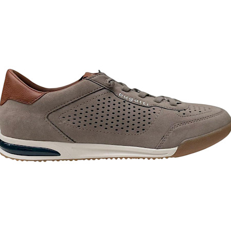 Taupefarbener Bugatti Slipper mit perforiertem Design, atmungsaktivem Kunstleder und Gummischnürung – leicht, bequem und ideal für den Alltag ?✨ Taupefarbener Bugatti Slipper mit perforiertem Design, atmungsaktivem Kunstleder und Gummischnürung – leicht, bequem und ideal für den Alltag ?✨