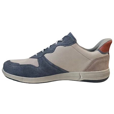 Sportlicher Josef Seibel Enrico 34 Herren Schnürschuh in Indigo-Multi aus Vollleder mit bequemer Weite, austauschbarer Einlegesohle und leichter Sohle – ein komfortabler Freizeit- und Alltagsschuh... Sportlicher Josef Seibel Enrico 34 Herren Schnürschuh in Indigo-Multi aus Vollleder mit bequemer Weite, austauschbarer Einlegesohle und leichter Sohle – ein komfortabler Freizeit- und Alltagsschuh...