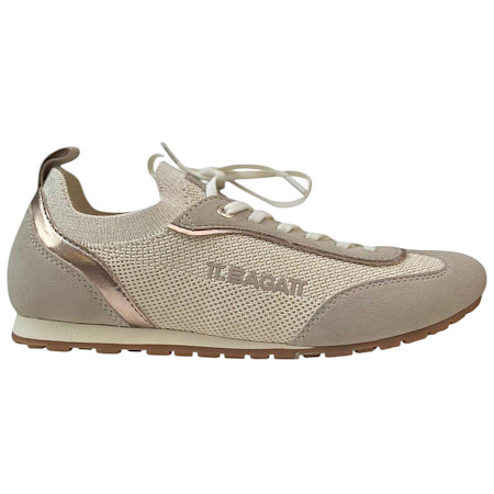 Moderner TT Bagatt AR4 Damen Sneaker in Beige mit Metallic-Details, hochwertigem Lederimitat, Schnürung und sportlicher Sohle – ein stilvoller und komfortabler Freizeitsneaker. ?? Moderner TT Bagatt AR4 Damen Sneaker in Beige mit Metallic-Details, hochwertigem Lederimitat, Schnürung und sportlicher Sohle – ein stilvoller und komfortabler Freizeitsneaker. ??