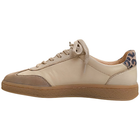 TT Bagatt ARJ Sneaker beige Animal Print Damen, leichter Leder Sneaker mit austauschbarer Einlegesohle und flexibler Sohle TT Bagatt ARJ Sneaker beige Animal Print Damen, leichter Leder Sneaker mit austauschbarer Einlegesohle und flexibler Sohle