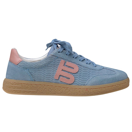 TT Bagatt ARJ Damen Sneaker Hellblau/Rosé – Leder mit herausnehmbarer Einlegesohle TT Bagatt ARJ Damen Sneaker Hellblau/Rosé – Leder mit herausnehmbarer Einlegesohle