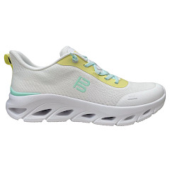 TT Bagatt AW9 Damen Sneaker white multicolor aus Mesh, waschbar bei Kaltwäsche, austauschbare Einlegesohle, stabiler leichter Freizeitschuh