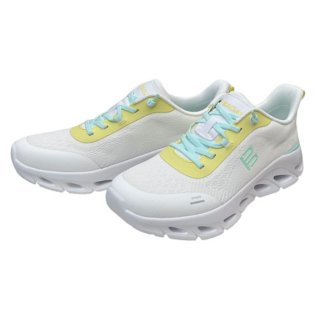 TT Bagatt AW9 Damen Sneaker white multicolor aus Mesh, waschbar bei Kaltwäsche, austauschbare Einlegesohle, stabiler leichter Freizeitschuh TT Bagatt AW9 Damen Sneaker white multicolor aus Mesh, waschbar bei Kaltwäsche, austauschbare Einlegesohle, stabiler leichter Freizeitschuh