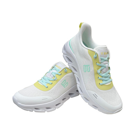 TT Bagatt AW9 Damen Sneaker white multicolor aus Mesh, waschbar bei Kaltwäsche, austauschbare Einlegesohle, stabiler leichter Freizeitschuh TT Bagatt AW9 Damen Sneaker white multicolor aus Mesh, waschbar bei Kaltwäsche, austauschbare Einlegesohle, stabiler leichter Freizeitschuh