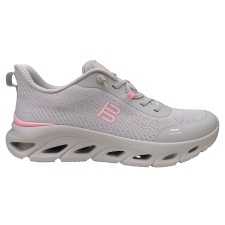 TT Bagatt AW9 Damen Sneaker light grey pink aus Mesh, waschbar bei Kaltwäsche, austauschbare Einlegesohle, stabiler leichter Alltagsschuh TT Bagatt AW9 Damen Sneaker light grey pink aus Mesh, waschbar bei Kaltwäsche, austauschbare Einlegesohle, stabiler leichter Alltagsschuh