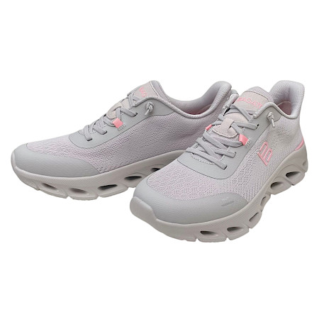 TT Bagatt AW9 Damen Sneaker light grey pink aus Mesh, waschbar bei Kaltwäsche, austauschbare Einlegesohle, stabiler leichter Alltagsschuh TT Bagatt AW9 Damen Sneaker light grey pink aus Mesh, waschbar bei Kaltwäsche, austauschbare Einlegesohle, stabiler leichter Alltagsschuh