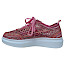 Artiker Sneaker Damen orange Mesh leicht luftdurchlässig geflochten Design Sommerschuh bequem mit Ledersohle modern