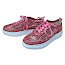 Artiker Sneaker Damen orange Mesh leicht luftdurchlässig geflochten Design Sommerschuh bequem mit Ledersohle modern