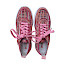 Artiker Sneaker Damen orange Mesh leicht luftdurchlässig geflochten Design Sommerschuh bequem mit Ledersohle modern