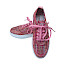 Artiker Sneaker Damen orange Mesh leicht luftdurchlässig geflochten Design Sommerschuh bequem mit Ledersohle modern