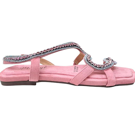 Laura Vita Maxine 05 Sandale rose 62f Damen Sandale rosa Strass Glitzer elegant leichte Sommerschuhe Mikrofaser Schmucksandale feminin kassedy.de Laura Vita Maxine 05 Sandale rose 62f Damen Sandale rosa Strass Glitzer elegant leichte Sommerschuhe Mikrofaser Schmucksandale feminin kassedy.de