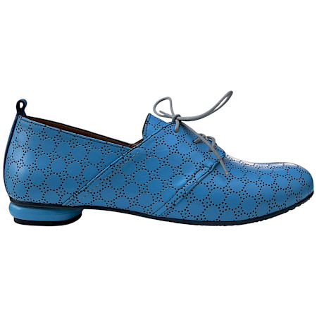 Simen 7507A Damen Schnürschuh blau Sommer Leder gelocht elegant leicht Halbschuh modern bequem Made in Polen Simen 7507A Damen Schnürschuh blau Sommer Leder gelocht elegant leicht Halbschuh modern bequem Made in Polen